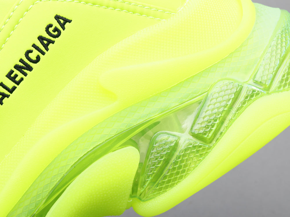 BL - Bla Air Cushion  Fluorescent Green Sneaker