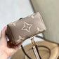 LV Tiny Backpack Monogram Empreinte Tourterelle Beige For Women, WoBags 19cm LV M80738