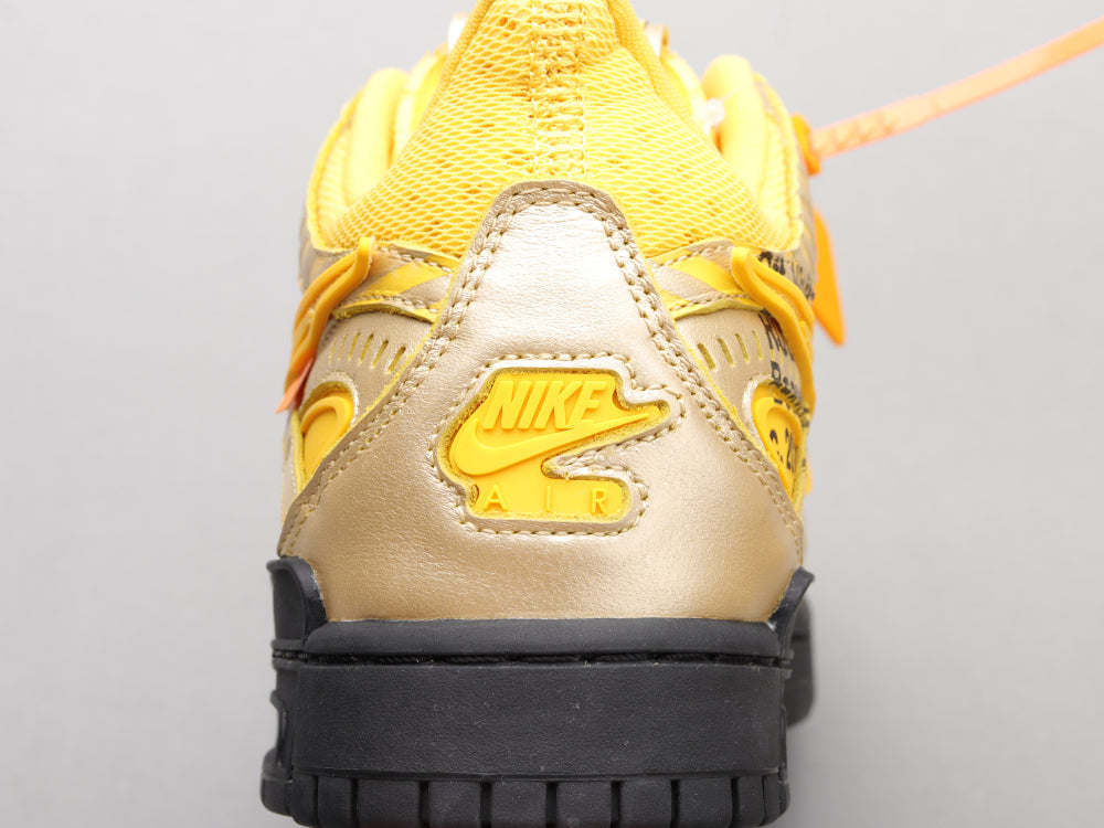 BL - OW x Rubber Dunk Black Gold