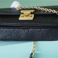 LV Marceau Monogram Empreinte Black For Women,  Shoulder And Crossbody Bags 9.6in/29.5cm LV M46200