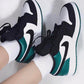 BL - AJ1 black and green toes