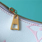 LV Marshmallow PM Hobo Bag In Monogram Canvas For Women 24cm/9.4 Inches Sunrise Pastel LV M46080