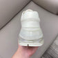 BL-GCI  Ivory Leather Rhyton Square Logo Sneaker 049