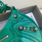 Balen Le Cagole XS Shoulder Bag In Dark Green, For Women,  Bags 13in/33cm