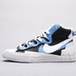 BL - NKE Blazer White Blue