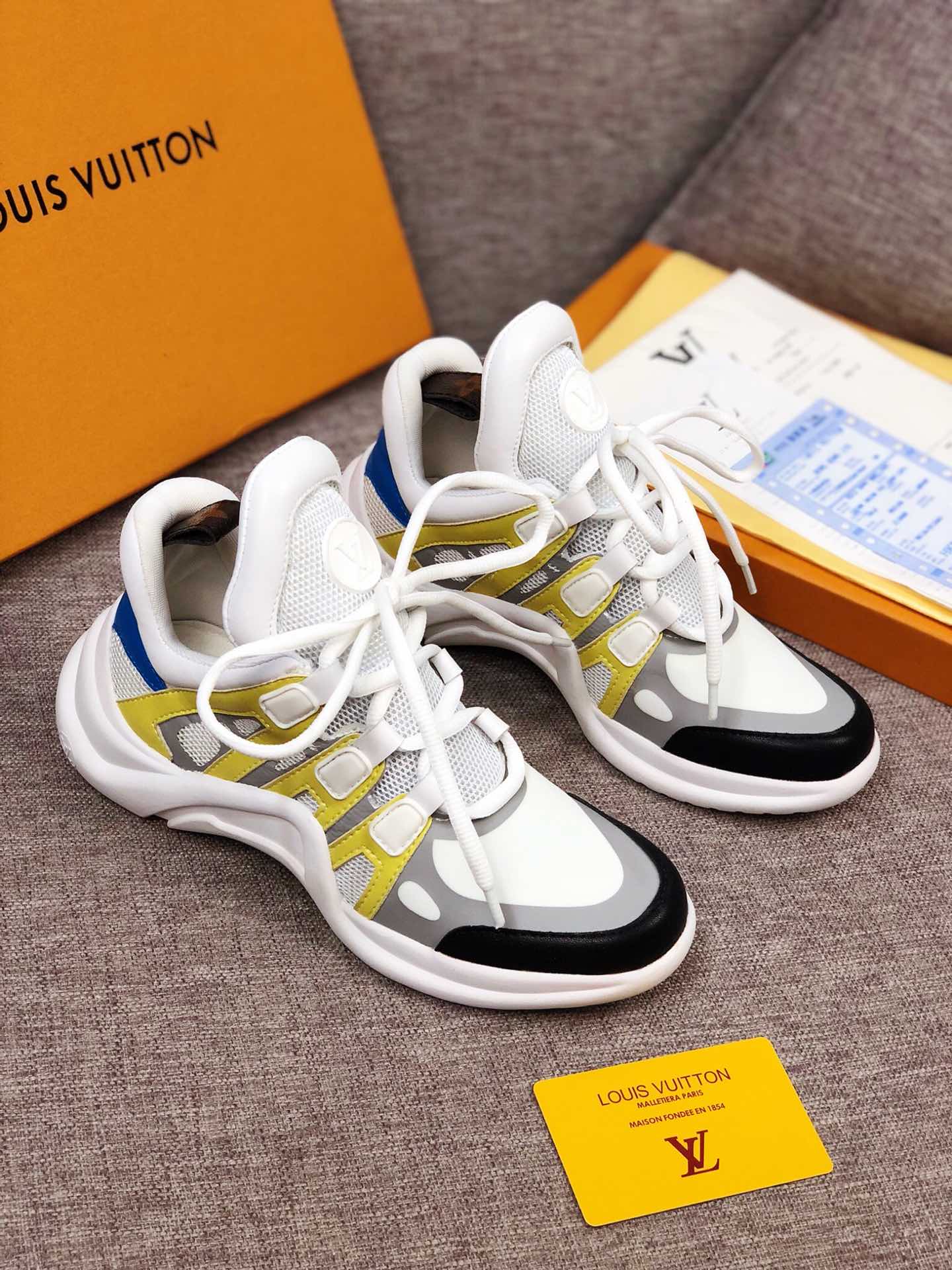 BL - LUV Archlight Brown Black Yellow Sneaker