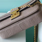 LV Marceau Monogram Empreinte Dove Gray For Women,  Shoulder And Crossbody Bags 9.6in/29.5cm LV M46199