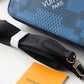 LV Studio Messenger Damier Graphite Blue For Men, Bags, Shoulder And Crossbody Bags 9.3in/25.3cm LV N50026