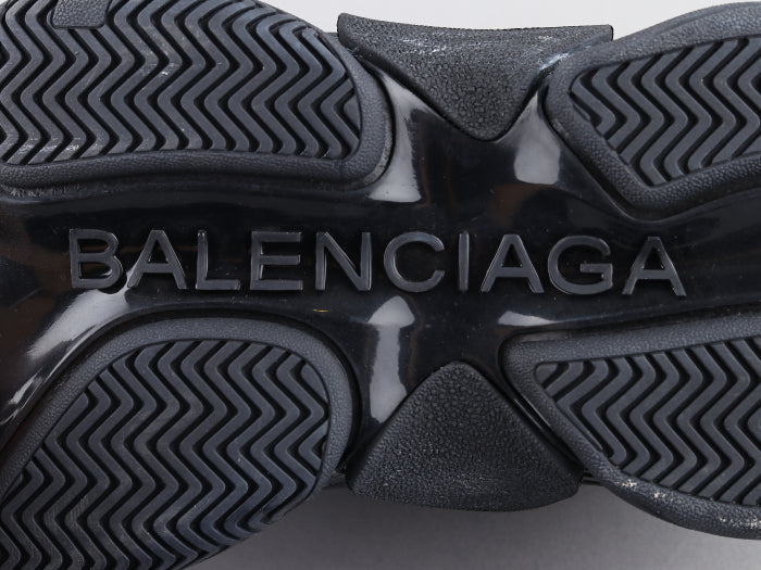 BL - Bla Triple S Pure Black Sneaker