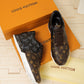 BL - LUV BLnogram Denim Brown Sneaker