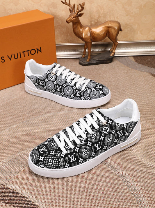 BL - LUV Time Out Black And White Sneaker