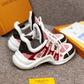 BL - LUV Archlight White Red Brown Sneaker