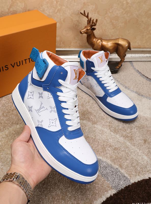BL - LUV Rivoli High Blue Sneaker