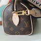 LV Speedy Bandouliere 20 Monogram Canvas Black For Women,  Shoulder And Crossbody Bags 20cm/7.9in LV M46234