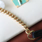 LV Mylockme Chain Bag Brown/ Quartz White For Women,  Shoulder and Crossbody Bags 8.9in/22.5cm LV