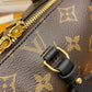 LV Petite Malle Souple Monogram Canvas Black For Women, WoHandbags 7.9in/20cm LV M45571