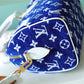 LV Speedy Bandouliere 20 PM Monogram Blue For Women,  Shoulder And Crossbody Bags 20.5cm/8.1in LV M20751