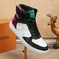BL - LUV High Top White Black Sneaker