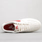 BL - AF1 retro white red low top