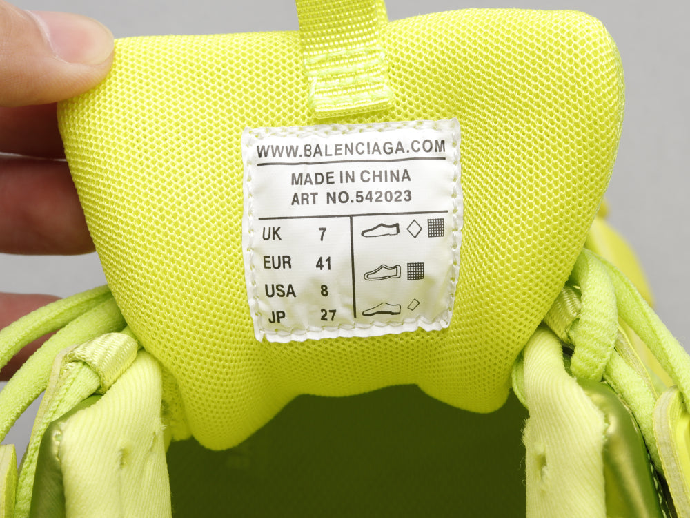 BL - Bla Track FluoresBLnt Yellow Sneaker