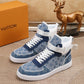 BL - LUV High Top Blue Sneaker