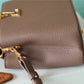 LV Capucines BB Taurillon Light Brown For Women,  Shoulder And Crossbody Bags 26cm/10.6in LV