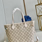 LV Neverfull MM Monogram Empreinte Khaki/Beige For Women,  Tote Bags 12.2in/31cm LV M46102