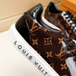 BL - LUV Low BLnogram Brown Breathable Sneaker
