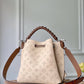 LV Muria Bucket Monogram Motif Beige For Women,  Shoulder Bags 9.8in/25cm LV M55801