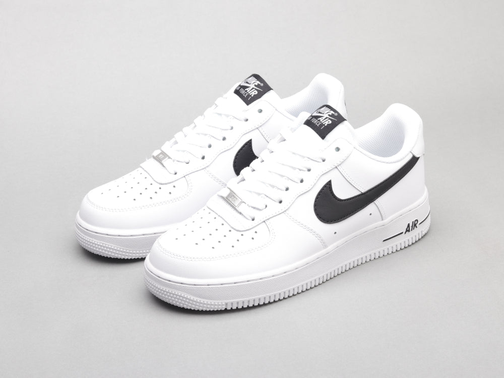 BL - AF1 White and black low gang