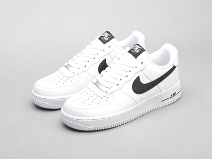 BL - AF1 White and black low gang