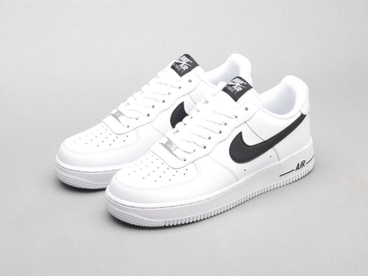 BL - AF1 White and black low gang