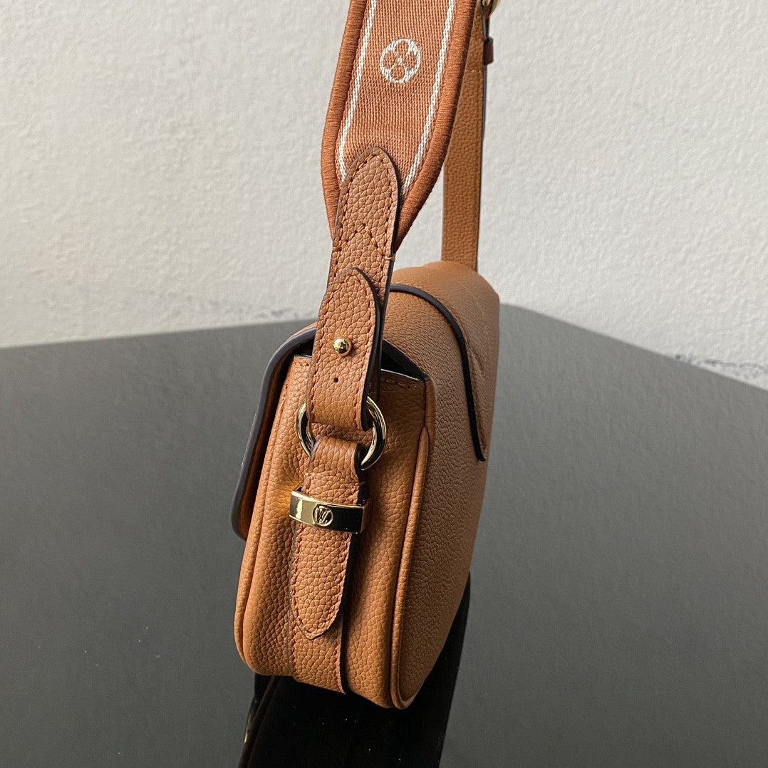 LV Point 9 Create By Nicolas Ghesquière With Monogram Flower 9.1in/22cm Brown For Women LV M55946