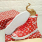 BL - LUV Stellar Trainer Boot Red S Sneaker