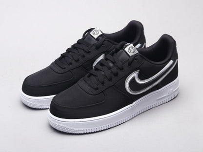 BL - AF1 Reverse Stitch Black & White