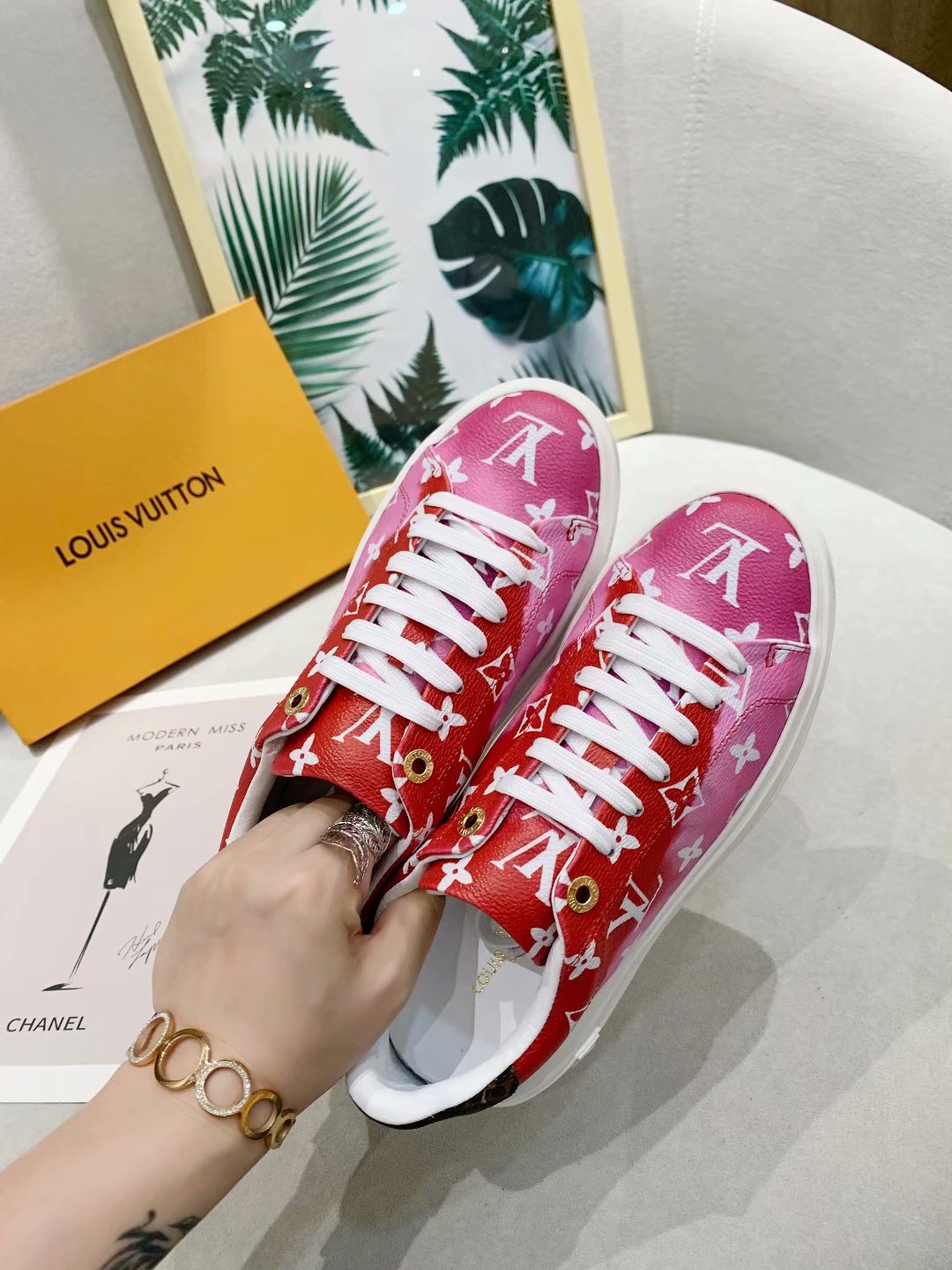 BL - LUV Casual Low Pink Sneaker