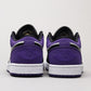 BL - AJ1 black and purple toes