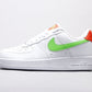 BL - AF1 White powder green low top