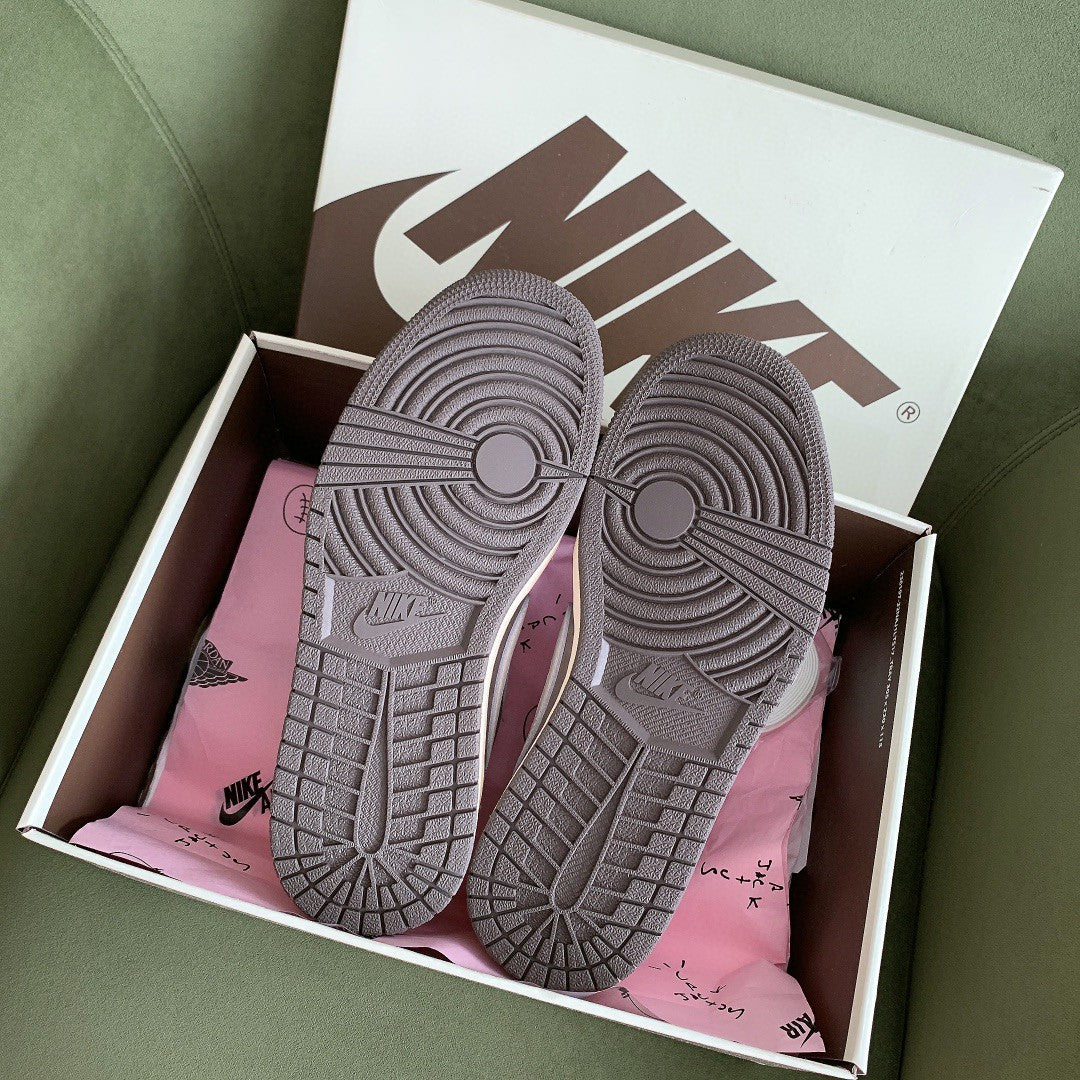 NK Travis Scott x Air Jordan 1 Low OG ‘Reverse Mocha’ For Men DM7866-162