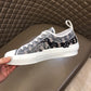 BL - DIR B23 Black and White LOW-TOP SNEAKER
