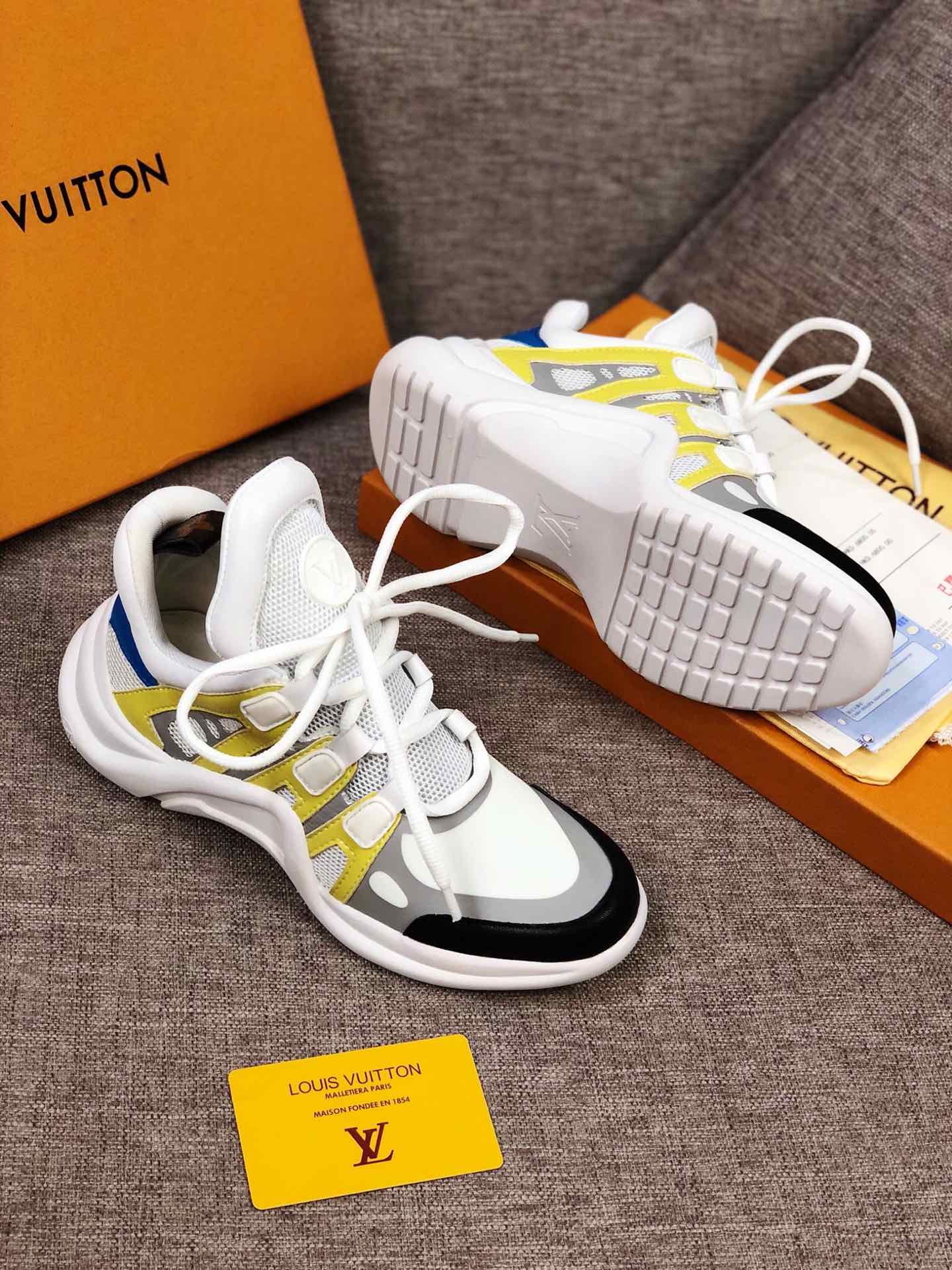BL - LUV Archlight Brown Black Yellow Sneaker