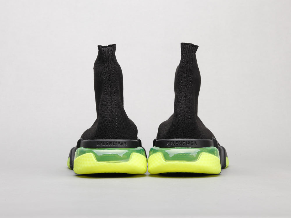 BL - Bla Socks Air Cushion Black Green Sneaker