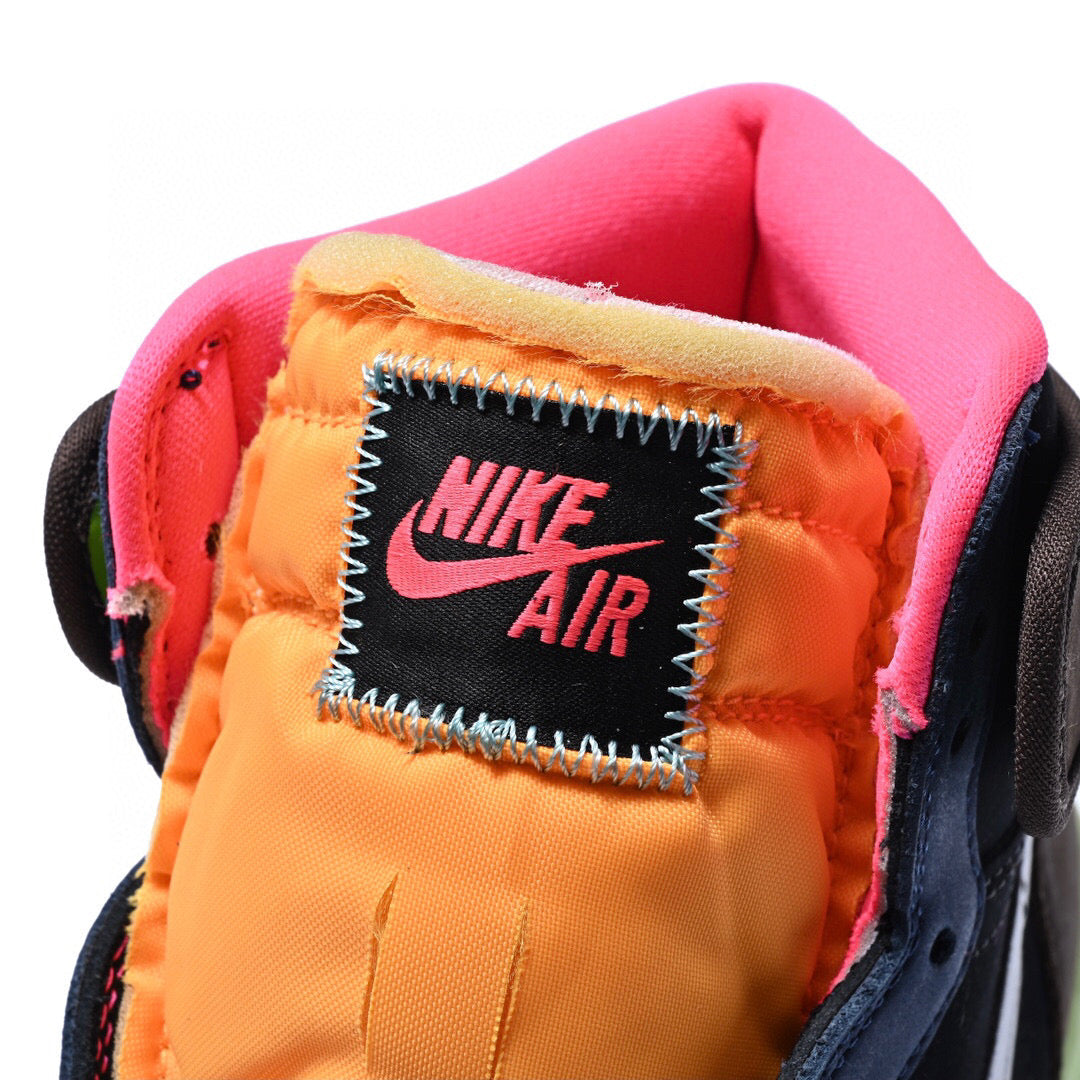 BL - AJ1 High Color Patchwork