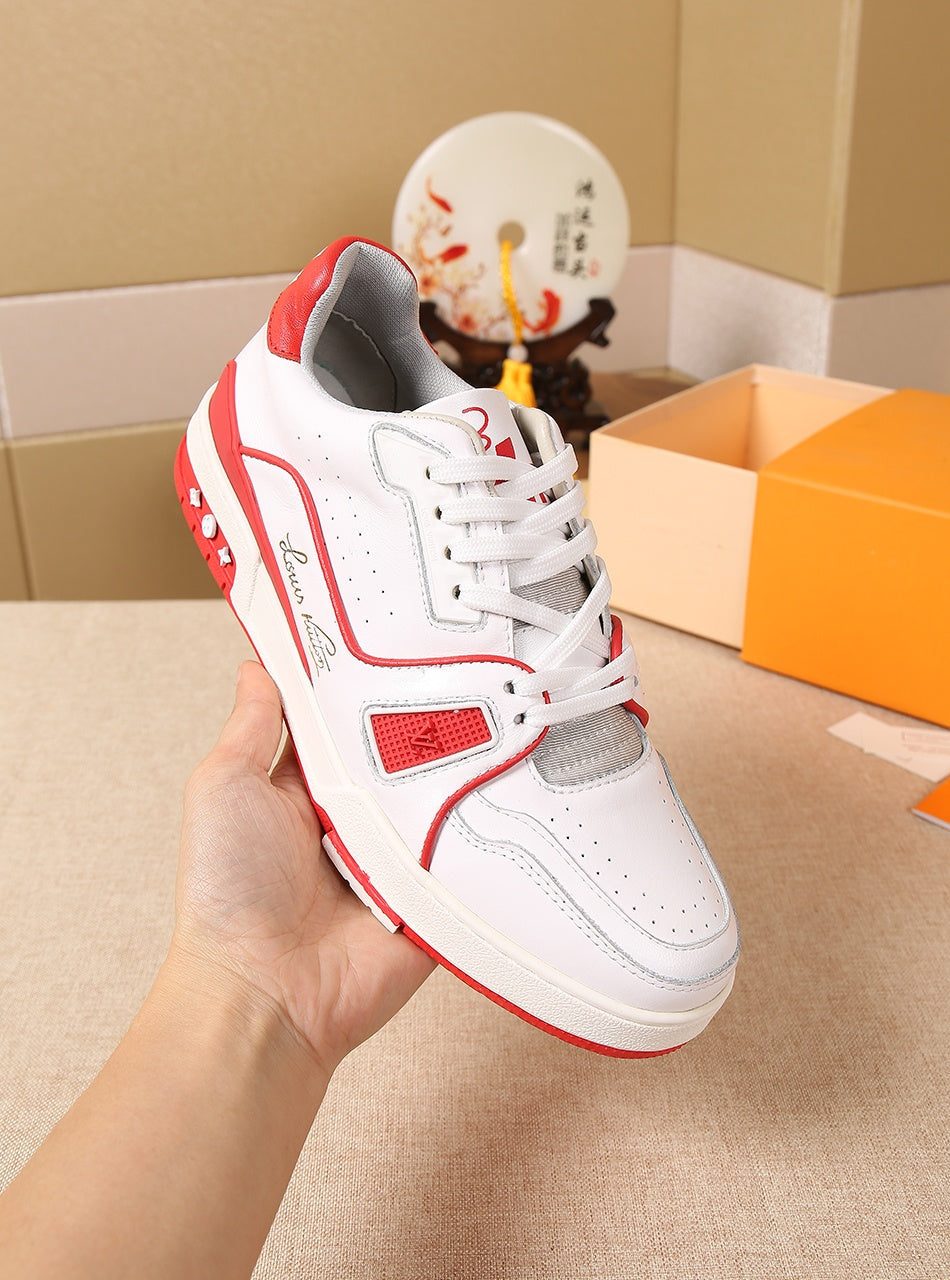 BL - LUV SurfaBL In BLnogram Red White Sneaker