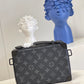 LV Handle Soft Trunk Monogram Eclipse For Men, Bags 8.5in/22cm LV M45935