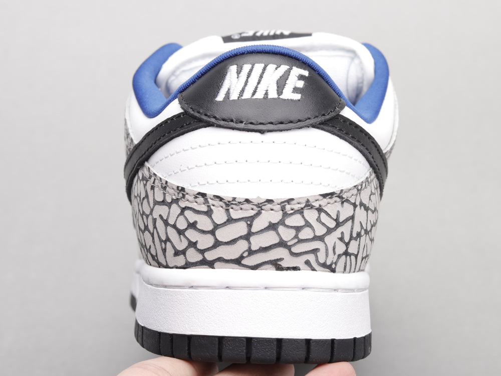 BL - "NKE Dunk SB Low Sup White Cement"