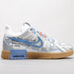 BL - OW x Rubber Dunk North Carolina Blue