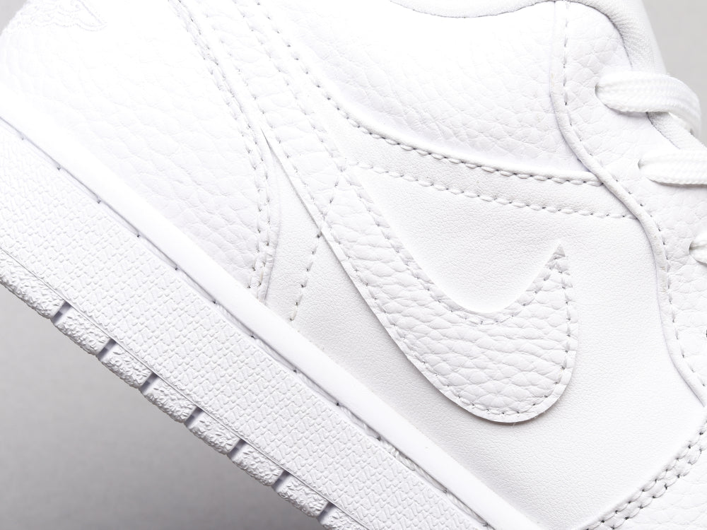 BL - AJ1 Pure white lychee pattern