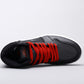 BL - AJ1 black and red silk