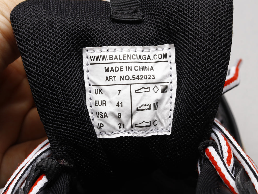 BL - Bla Track Black Red Sneaker